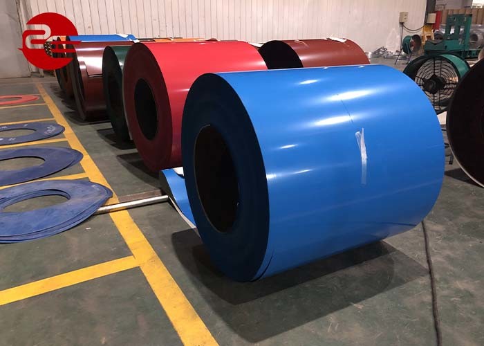 Galvanized Prepainted PPGI PPGL Roofing Color Coated Steel Coil