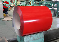 0.4mm PPGI Filmed Prepainted Galvanized Steel Coil With Red Color Coated