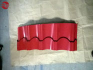 Building Materials Colour Coated Roofing Sheets With Aluminum Corrugated Red Colour