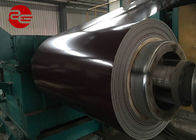 Colour Coated Steel Coils With CRC Material , Blue PPGI Color Coated Sheets
