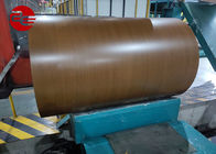 0.12mm - 3.0mm Thickness Wood Grain Ppgi Coil Sheet / Prepainted Galvanized Steel Coil
