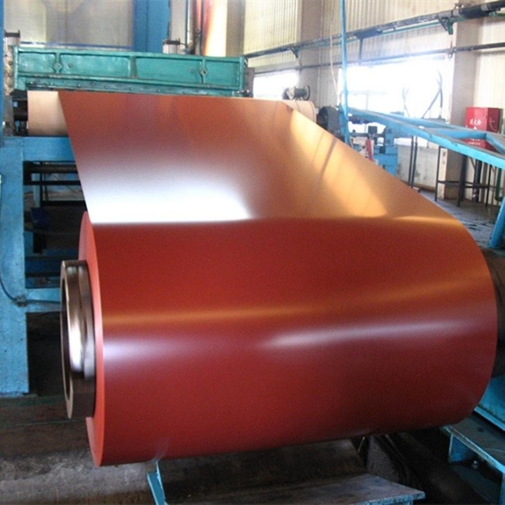 ASTM Ral3005 Color Coated Prepainted Galvanized Steel PE HDP SMP PVDF Dx51d