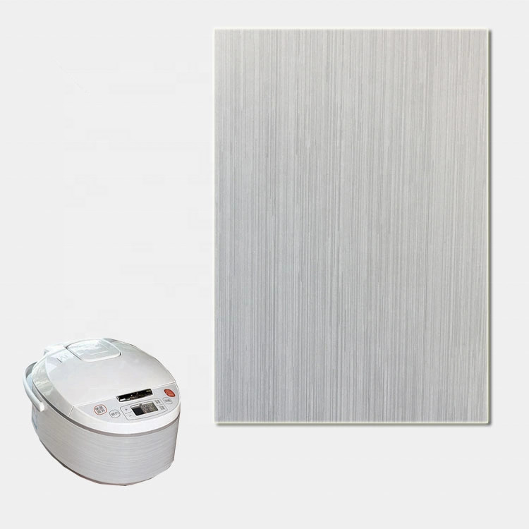 Embossed Side Color PVC Laminated Steel Sheet For Refrigerator
