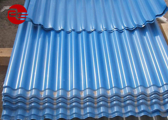 Building Corrugated Thickness 2.00mm Colour Coated Roofing Sheets