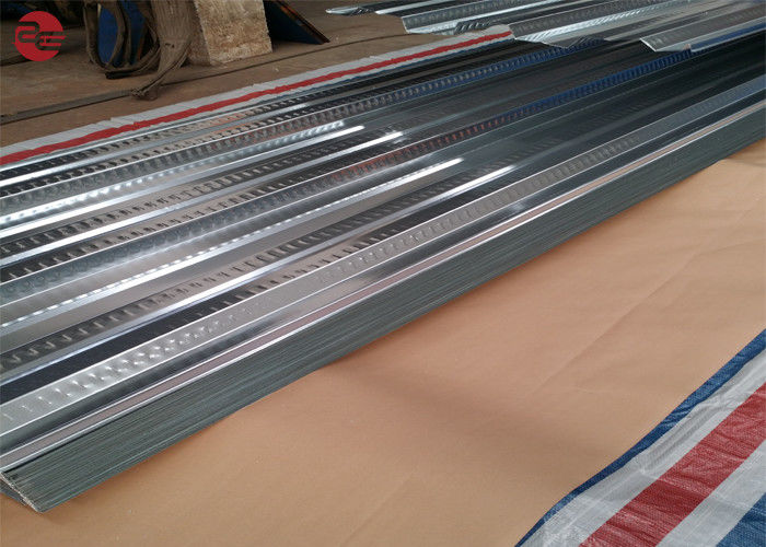 0.13mm Light Corrugated Galvanized Steel , CGCC Pre Coated Galvanized Sheets For Supermarket