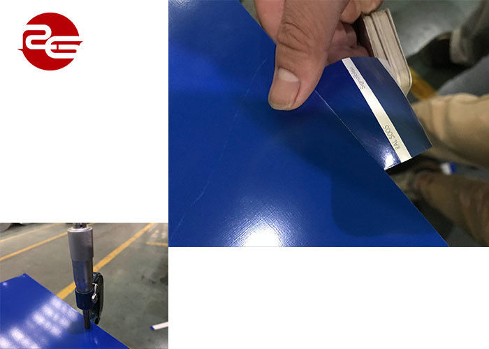 Blue Color Prepaint Zinc Coated PPGI PPGL Steel Coil DX51D Grade