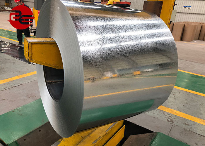 Hot Dipped Cold Rolled Galvanized Sheet Metal Coils 600 - 1500mm Width