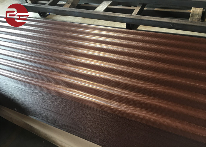 Prepainted Corrugated Galvanized Sheet Metal Profile Roofing Sheets With Ce Certificate