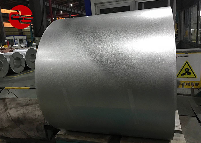 Flat 0.12 - 4.0MM Dx51D Z275 Galvanized Steel Roll For Building Materials