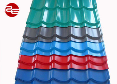 0.12*1250mm Pre Painted Roofing Sheets DX51D Grade Industrial Roofing Sheets