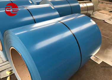 Custom Size Prepainted Galvanized Steel Sheet / Color Coated Steel Coil SGS Approval