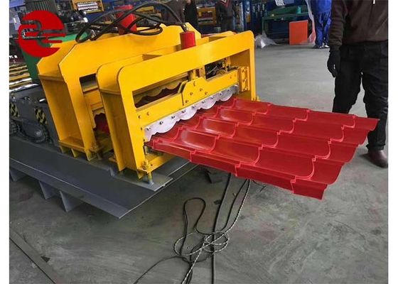 Manual Roll Forming Corrugated Roofing Machine 14m/Min 5T Loading