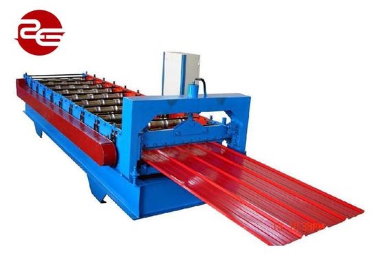 Hydraulic Cutter 5t Corrugated Roll Forming Machine With 70mm Roller